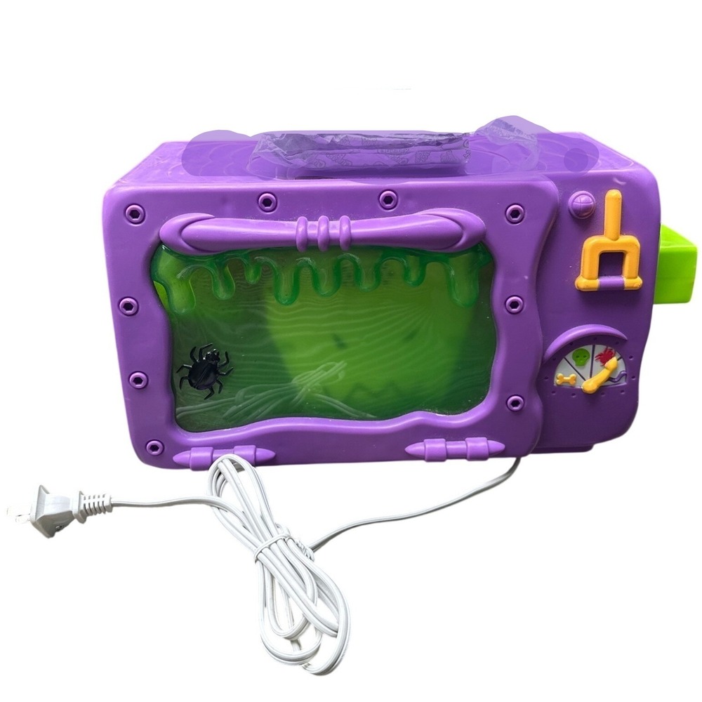 Hasbro Queasy Bake Cookerator Vintage 2002 Toy Oven Purple Green Slime 65774
